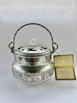 Vintage Claire Burke Aluminum Silver Potpourri Cauldron Incense Burner Lid. Fixed Price $29.99.