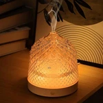 Glass Essential Oil Diffuser, 200ML Ultrasonic Aroma Diffusers With White. Fixed Price $76.15.