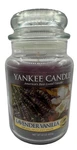 Yankee Candle Lavendar Vanilla 22 Oz Jar Housewarmer Purple. Fixed Price $25.00.