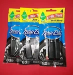 Little Trees Vent Wrap Air Freshener 3-PACKS (new Car Scent). Fixed Price $13.99.