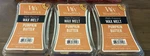 New Lot Of 3 Woodwick Pumpkin Butter Highly Fragranced Wax Melts Htf. Fixed Price $20.32.