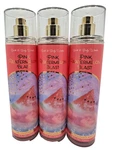New Bath & Body Works Lot 3 Bottles Pink Watermelon Blast Fragrance Mist Spray 8. Fixed Price $36.99.