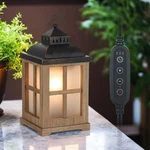Staymoment Wax Melt Warmer With Timer: Farmhouse Lantern Candle Large, Brown. Fixed Price $37.35.