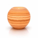 Craftsofegypt Single Alabaster Candle Medium, Natural Pattern. Fixed Price $46.99.