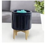 Better Homes & Gardens Fragrance Warmer Etched Ceramic W/deep Cobalt Blue Nib. Fixed Price $33.45.