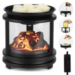 Moafina Wax Melt Warmer With Timer,campfire 4.65X4.65X5.12 Inch, Black. Fixed Price $50.99.