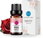 Rose Essential Oil Pure Organic For Diffuser, Perfume, Massage, Aroma,. Fixed Price $13.87.