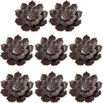 Gxxmei 8PCS Lotus Brass Stick Incense Burner Holder Red Bronze. Fixed Price $19.48.