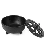 Cast Iron Incense Burner Holder, Lotus Shaped Aromatherapy Bur.... Fixed Price $25.43.