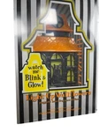 Halloween Black Cat House Light Up Blink Glow Wallflower B&bw Slatkin Co. Fixed Price $24.99.