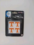 Ncaa Tennessee Volunteers Face Tattoos Peel & Stick Rico Industries 1 Pack. Fixed Price $10.44.