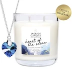 Jackpot Candles 15OZ Heart Of The Ocean W/swarovski Crystals Necklace. Fixed Price $149.99.