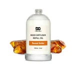 Daniella's Candles Reed Diffuser Oil Refill - Sensual Amber 100ML/3.4OZ New. Fixed Price $19.95.