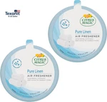 Solid Air Freshener Pure Linen, Pack Of 2, 8-OUNCES Each. Fixed Price $15.75.