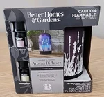 Better Homes & Garden Cool Mist Ultrasonic Aroma Diffuser With 2 Essential Oils. Fixed Price $17.97.