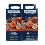 Yankee Candle Side Kick Refill Spiced Pumpkin Lot Of 2 Single Boxes. Fixed Price $6.48.