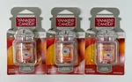 Lot Of 3 Yankee Candle Spiced Pumpkin Ultimate Car Jar Air Freshener Hanging. Fixed Price $19.99.