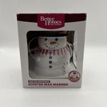 Better Homes & Gardens Festive Snowman Scented Wax Accent Warmer Glows Tested. Fixed Price $17.00.