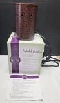Scentsy Cobbled Leather Full Size Deluxe Wax Warmer Discontinued 26979. Fixed Price $5.60.