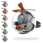 Astronaut Design Car Air Freshener With Led Lights & 4 Scented Pads. Fixed Price $23.72.