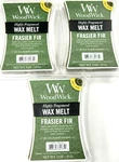 Packs Woodwick Highly Fragranced Wax Melt Frasier Fir 3-OUNCE (534175) X3. Fixed Price $21.99.