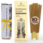 Calmveda 80 Sticks, Frankincense And Myrrh - Charcoal Free. Fixed Price $21.82.