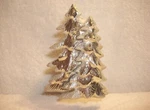 Bath & Body Works Gold Winter Fir Trees Wallflower Fragrance Plug Unit Holder. Fixed Price $27.99.