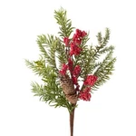 Factory Direct Craft Pine Spray With Berries And Ice. Fixed Price $21.05.