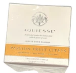 Aquiesse Soy Candles Portfolio Collection Passion Fruit Citrus Scent 5 Oz New. Fixed Price $19.99.
