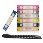 Guruji Divinity Incense Sticks Variety Pack With Wooden Holder Nag Champa, .... Fixed Price $14.92.