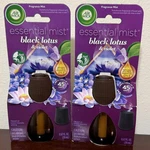 Air Wick Essential Mist Black Lotus & Violet Fragrance Refills 2 Pack. Fixed Price $16.99.