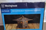 Westinghouse Rechargeable Led Fragrance Warmer - Flickering Amber Light Bronze. Fixed Price $20.65.