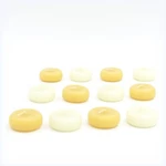 Beeswax Floating Candles, Mix Color, Round Shaped Handmade, For Party, Holidays. Fixed Price $7.99.