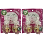 Air Wick Pure Tropical Flowers Scented Oil Plug In 4 Refills Freshener Rare. Fixed Price $38.00.