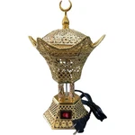 Electric Incense Burner Bakhoor Mabkhara Aroma Bukhoor Oud Arabian Gold. Fixed Price $40.00.