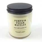 Bath & Body Works 7OZ Pumpkin Pecan Waffles Soy Essential Oil Candle Single Wick. Fixed Price $9.95.