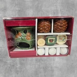 Yankee Candle Pinecone Burner Gift Set Christmas Wreath Cookie Tarts New. Fixed Price $49.99.