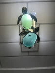 Bath & Body Works Two Glass Sea Turtles Nightlight Wallflower Plug. Fixed Price $15.00.