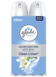 Glade Air Freshener Room Spray, Clean Linen Scent, Odor Fighting, 8 Oz, 2 Count. Fixed Price $14.99.