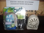 Oust Portable Fan No Scented Oil Refills Box Battery 1 Only. Fixed Price $29.75.