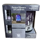 Better Homes & Gardens 3 Piece 100 Ml Diffuser Set, Lavender Fields Purple. Fixed Price $25.50.