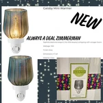 Scentsy Wax Warmer Gatsby New! Iridescent Green Glass Wall Plugin Deodorizer. Fixed Price $34.49.
