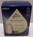 Glade Aromatherapy Cool Mist Essential Oil Diffuser Kit W/refill Find Clarity. Fixed Price $17.90.