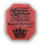 Wonder Wafers 25 Ct Individually Wrapped Black Royale Air Fresheners. Fixed Price $9.95.