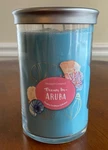 New Yankee Candle Ocean In Aruba 2-WICK 20OZ Jar Great Gift. Fixed Price $15.00.