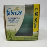 Febreze Meadows Rain Candle 5.5OZ Odor Eliminating Scented Jar. Fixed Price $14.44.