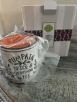 Scentsy Pumpkin Spice & Everything Nice Wax Mini Plug Warmer Retired Mug Design. Fixed Price $24.95.