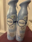 2 Febreze Air Mist Linen & Sky 8.8 Ounce Clean Splash Spray. Fixed Price $19.00.