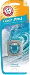 Arm & Hammer AH8200CB Clean Burst Vent Clip Vehicle Air Freshener. Fixed Price $12.88.