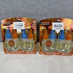Lot Of 2 Febreze Fresh Harvest Pumpkin Plug Oil Refill Limited Edition Pack. Fixed Price $30.99.